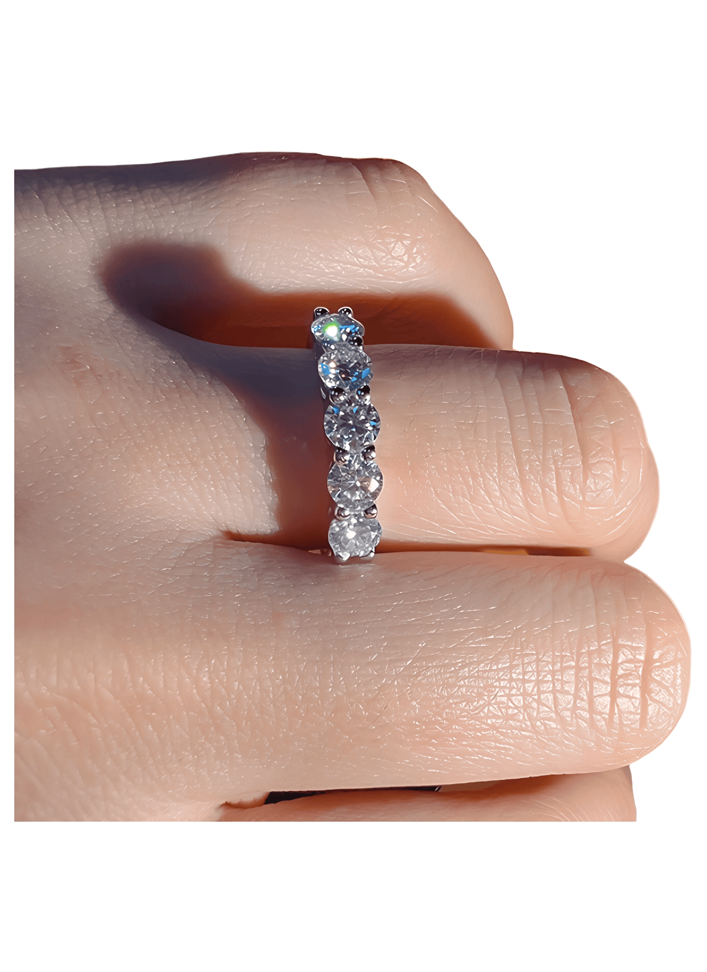 Lumière™ Moissanite Band