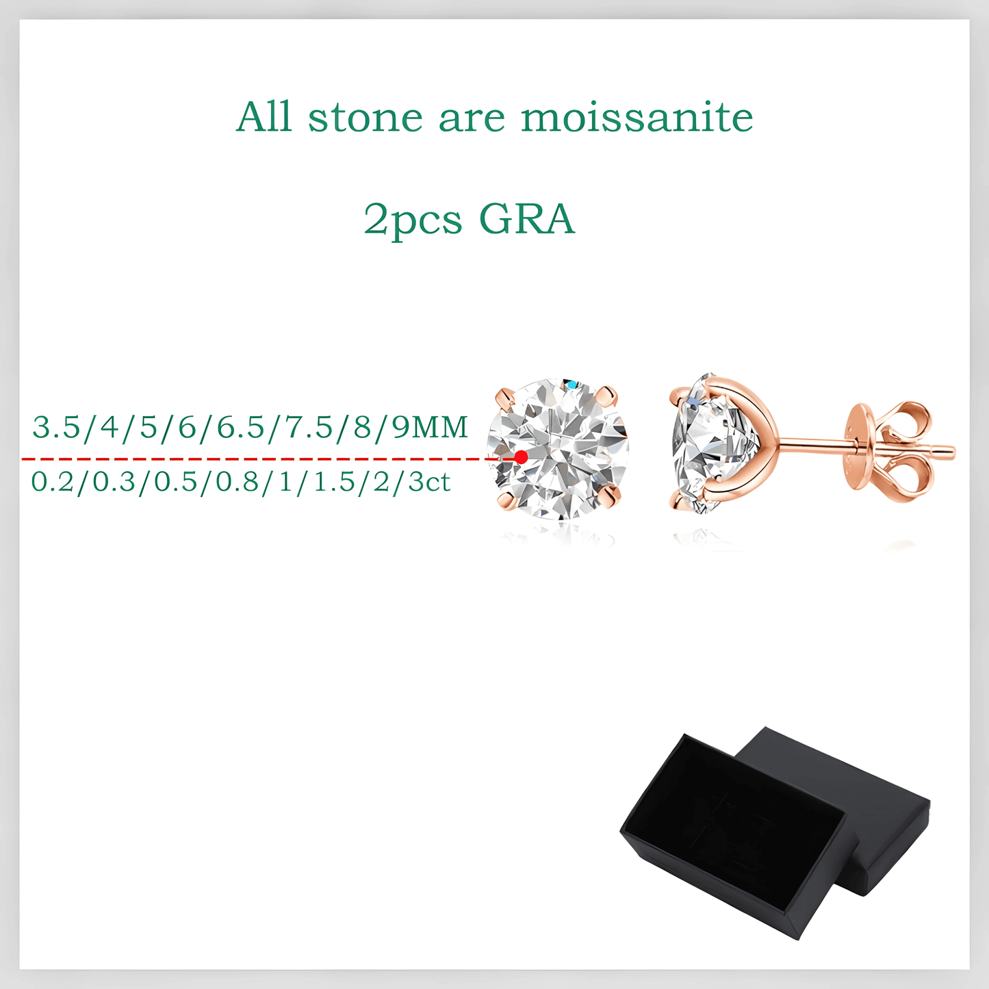 Lumière Studs™ – Radiance in Every Moment
