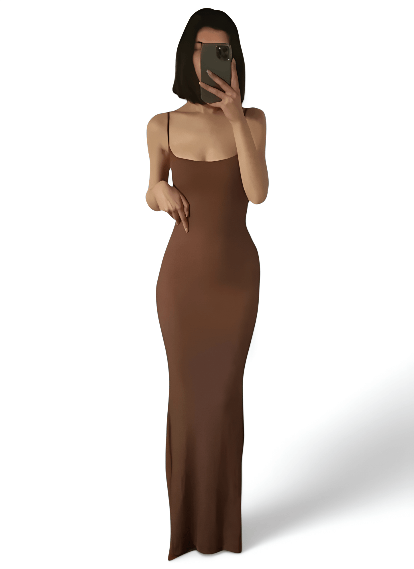 Satin Slip Sleeveless Backless Maxi Dress - Diva Dash
