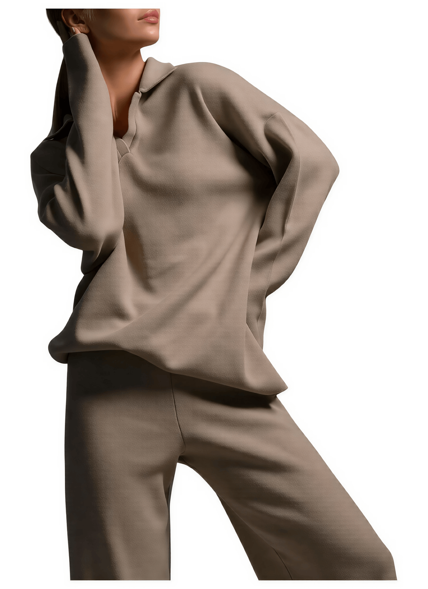 BornLadies LuxeEase™ - The Ultimate Knitwear Set for Effortless Winter Glamour