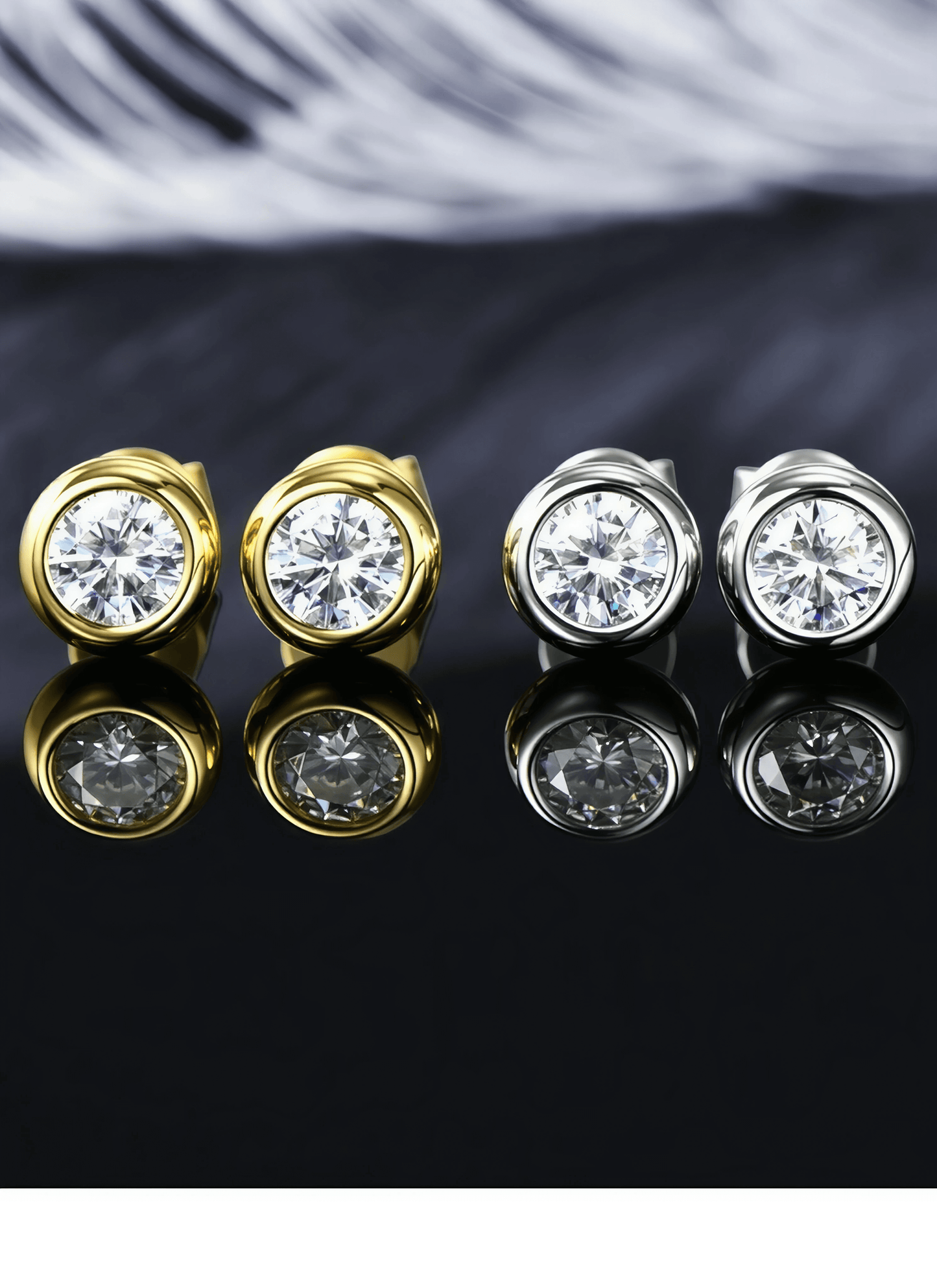 Radiant Grace™ - The Signature Moissanite Set for the Woman Who Shines From Within