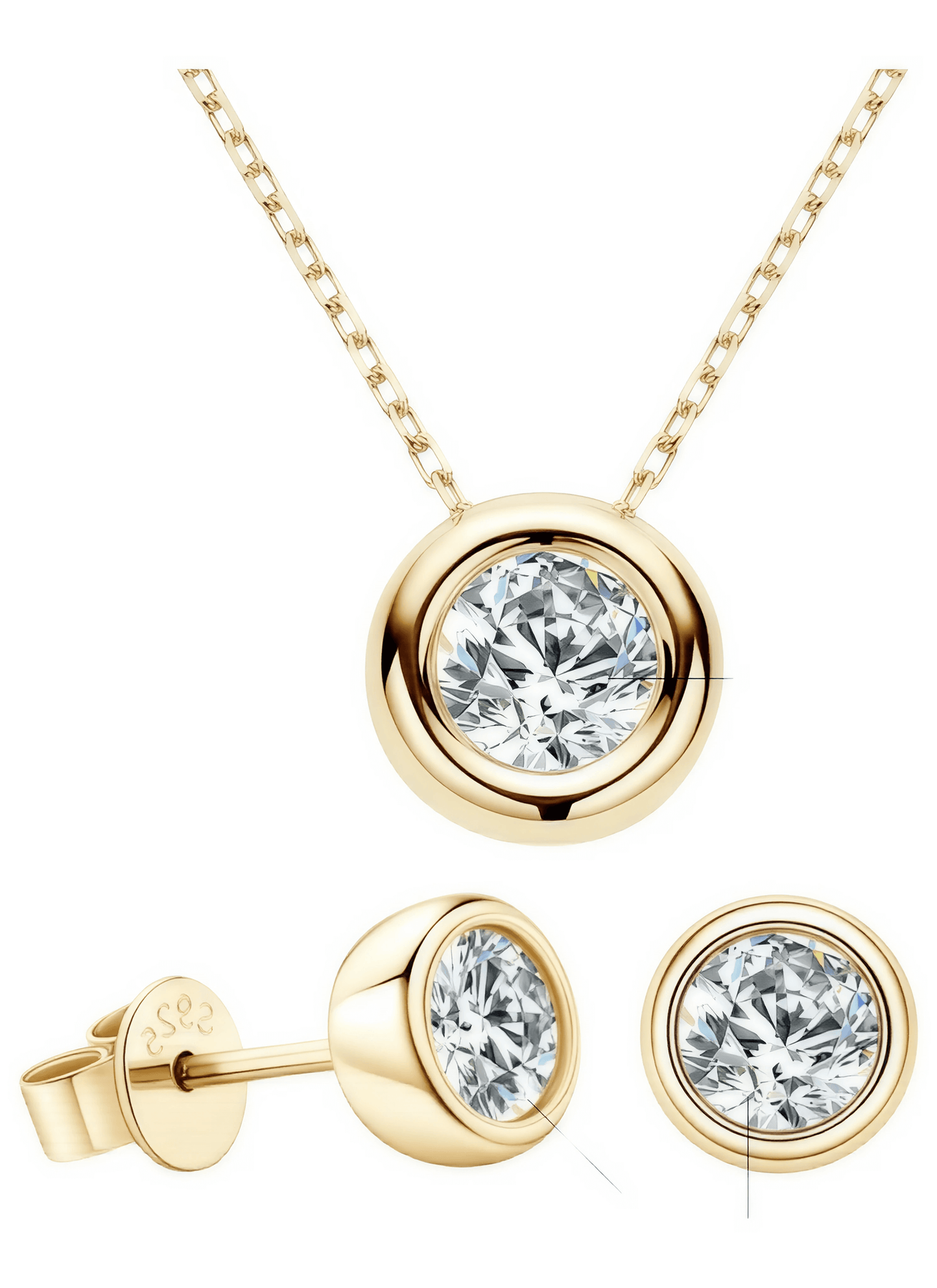 Radiant Grace™ - The Signature Moissanite Set for the Woman Who Shines From Within