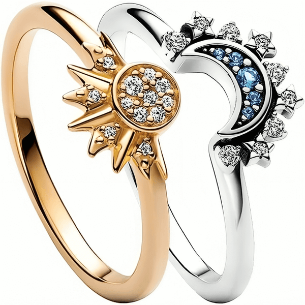 Celestial Harmony Ring Set