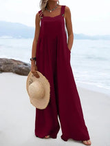 Boho Chic Wide Leg Jumpsuit: 2024 Spring/Summer Collection - Diva Dash