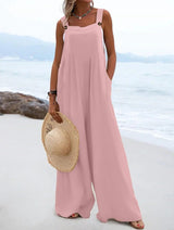 Boho Chic Wide Leg Jumpsuit: 2024 Spring/Summer Collection - Diva Dash