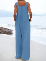 Boho Chic Wide Leg Jumpsuit: 2024 Spring/Summer Collection - Diva Dash