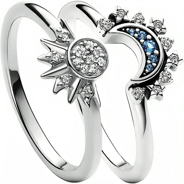 Celestial Harmony Ring Set