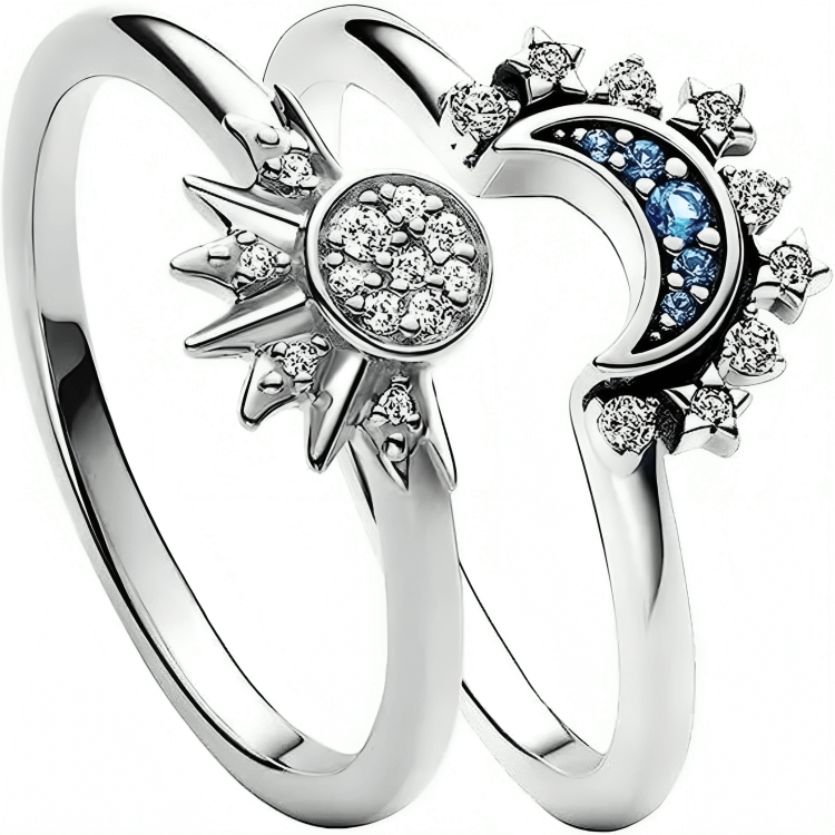 Celestial Harmony Ring Set - Diva Dash