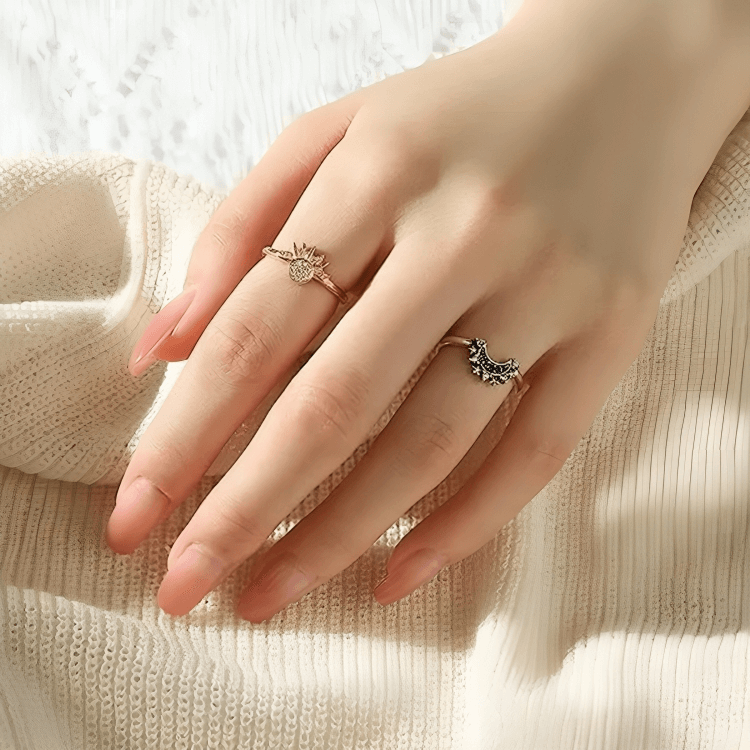 Celestial Harmony Ring Set - Diva Dash