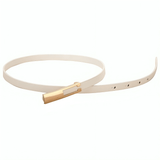 Timeless Chic: Vintage PU Leather Waist Belt with Gold Metal Buckle - Diva Dash