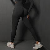 SculptFit Seamless Leggings: High-Waist Elegance for Every Move - Diva Dash