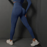 SculptFit Seamless Leggings: High-Waist Elegance for Every Move - Diva Dash