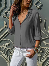 Summer Chic Chiffon Blouse - Diva Dash