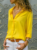 Summer Chic Chiffon Blouse - Diva Dash