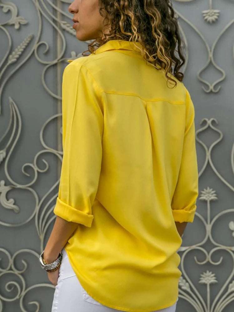 Summer Chic Chiffon Blouse - Diva Dash