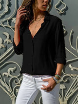 Summer Chic Chiffon Blouse - Diva Dash