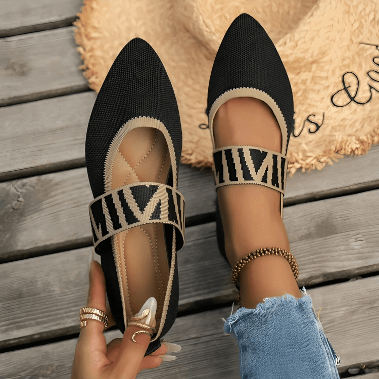 Elegance Point Ballet Flats - Diva Dash